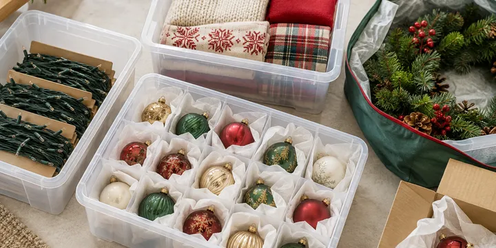 How to Store Christmas Decorations: A System You Can Find Again