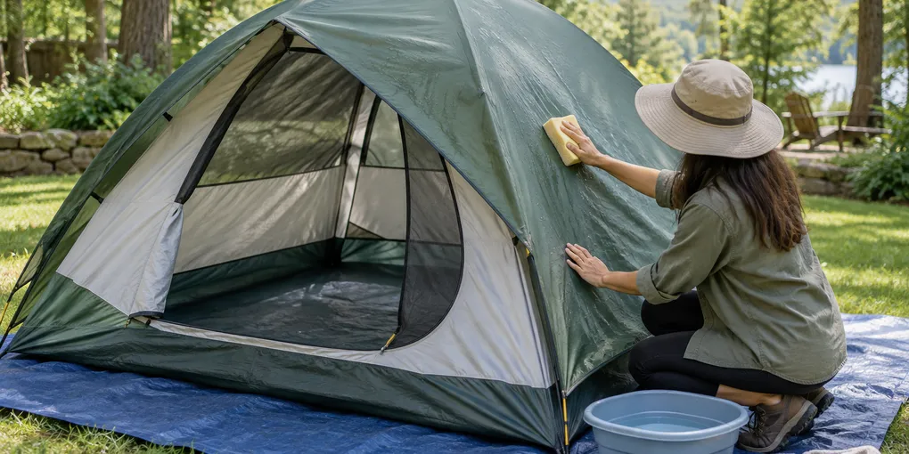How to Clean a Tent After Camping: A Safe Hand-Wash Routine